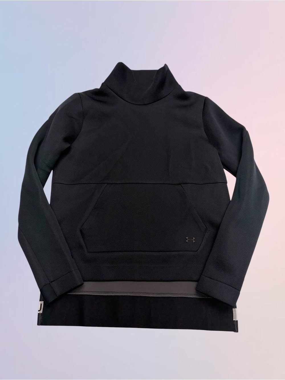 UNDER ARMOUR Women’s XS Black Mock Neck Sweatshirt